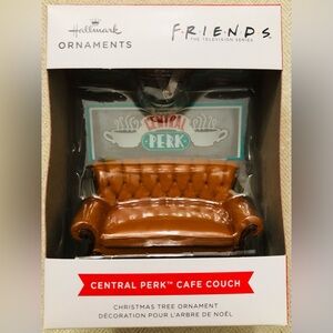 NIB Hallmark Friends Central Perk Cafe Couch Christmas Ornament 🎄